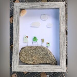 Go Green! Handmade Sea Glass Art